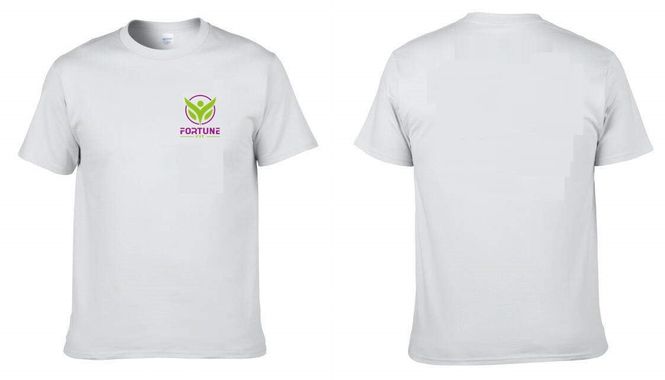Hovedbilde Fortune Fit Tee Hvit – trenings-T-skjorte ...