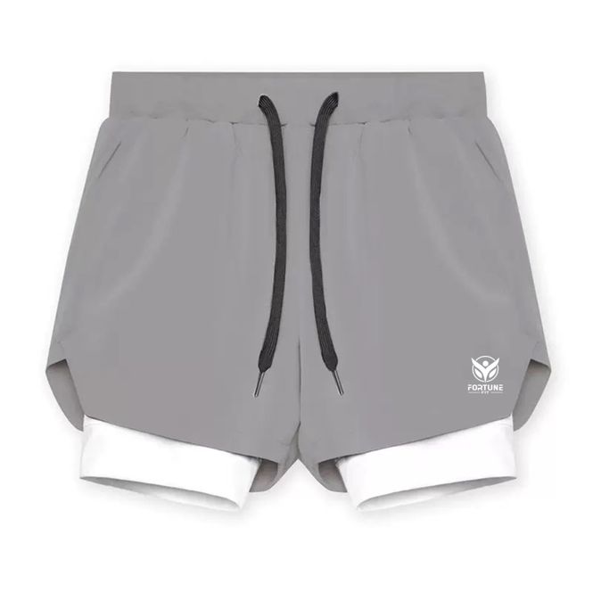 Hovedbilde Shorts med kompresjon – 2-i-1 ...